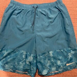 Nike Sky Blue Swim Trunks Large